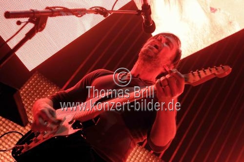 Britische Alternative-Rock-Band Radiohead gastiert auf ihrer 