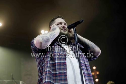 Britische Blues- und Soul-Sänger Rory Graham alias Rag ’n’ Bone Man gastiert auf seiner 