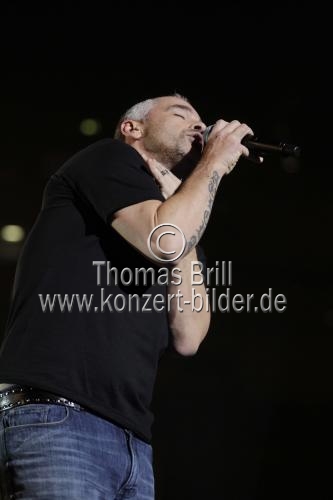 Italienische Pop-Star Eros Ramazzotti gastiert auf seiner 