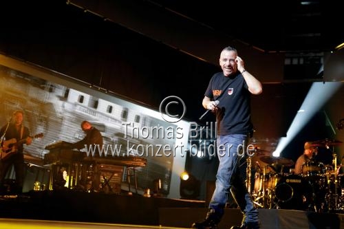 Italienische Pop-Star Eros Ramazzotti gastiert auf seiner 