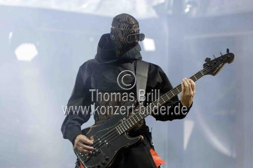 Deutsche Rockband Rammstein gastiert auf ihrer 