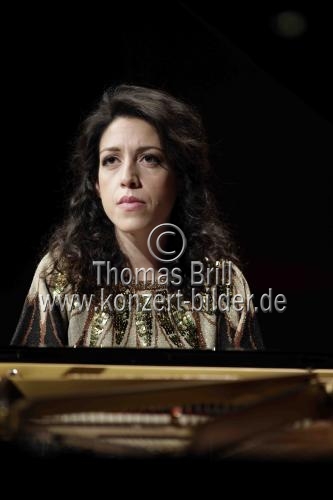 Italienische Pianistin Beatrice Rana gastiert mit Werken von Frédéric Chopin, Claude Debussy und Igor Strawinsky in der Kölner Philharmonie (&copy; Thomas Brill)