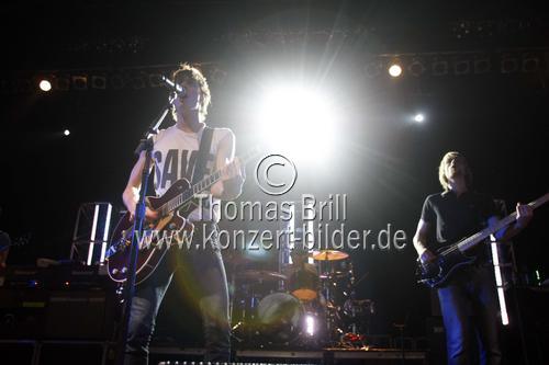 Britisch-schwedische Rock-Band Razorlight gastierte mit Sänger Johnny Borrell auf ihrer 