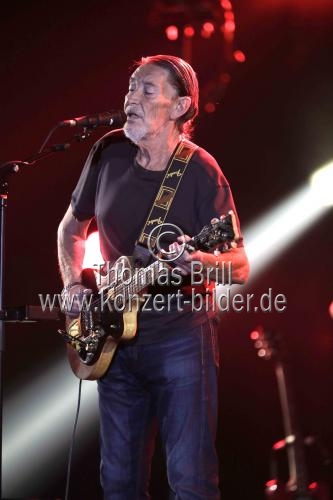 Britische Sänger und Blues-Gitarrist Chris Rea gastiert auf seiner 
