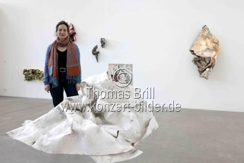 Deutsche Künstlerin Christine Reifenberger gastiert mit ihrer Ausstellung „Update Cologne“ vom 13. Januar bis 28. Februar 2022 in der Michael Horbach Stiftung Köln (© Thomas Brill)
