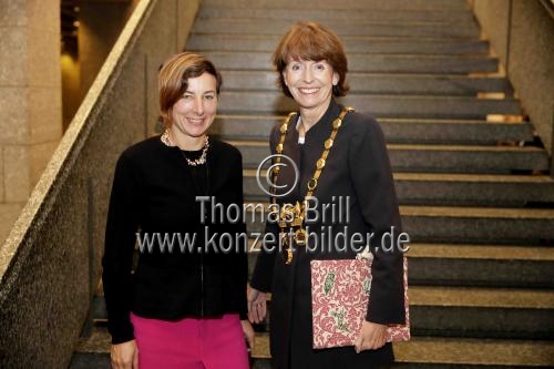 Deutsche Schriftstellerin Juli Zeh erhält den mit 30.000 Euro dotierten Heinrich-Böll-Preis 2019 der Stadt Köln im Historischen Rathaus der Stadt Köln (&copy; Thomas Brill)