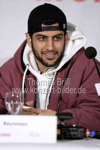 Türkische Sänger Yusuf Aktaş alias Reynmen gastiert am 18. April 2020 auf seiner „Revolution Europe