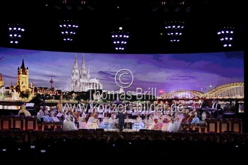 Niederländische Violinist André Rieu gastiert auf seiner 