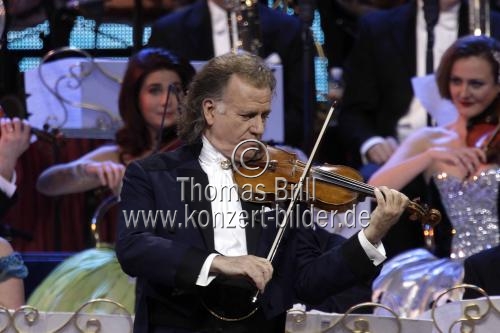 Niederländische Violinist André Rieu gastiert auf seiner 