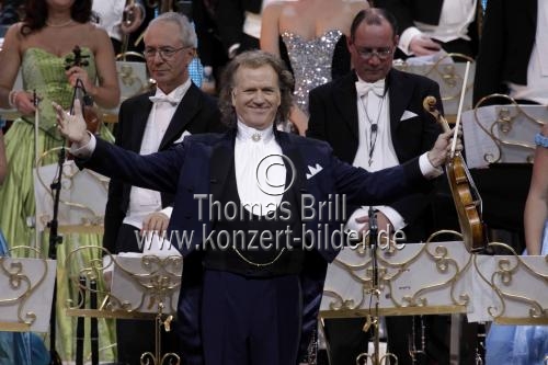 Niederländische Violinist André Rieu gastiert auf seiner 