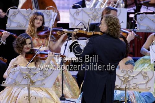 Niederländische Violinist André Rieu gastiert auf seiner 