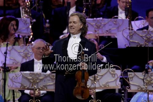 Niederländische Violinist André Rieu gastiert auf seiner 