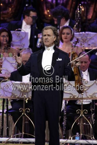 Niederländische Violinist André Rieu gastiert auf seiner 