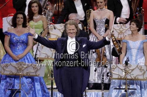 Niederländische Violinist André Rieu gastiert auf seiner 