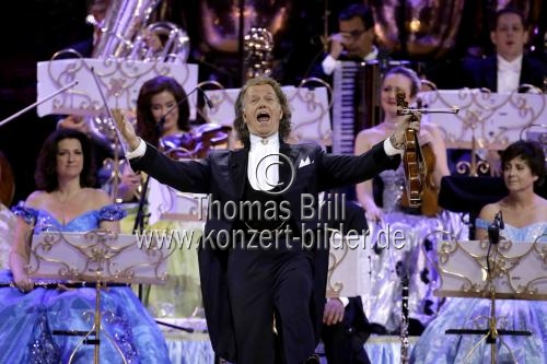 Niederländische Violinist André Rieu gastiert auf seiner 