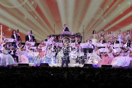 Niederländische Violinist André Rieu gastiert auf seiner 