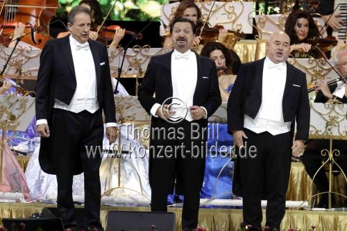 Niederländische Violinist André Rieu mit seinem Johann Strauss Orchesters 