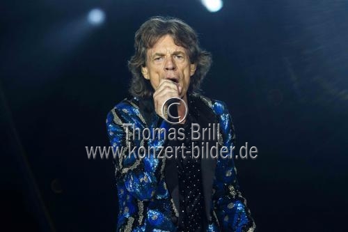 Britische Rockband The Rolling Stones gastiert auf ihrer 