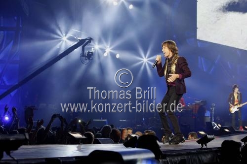 Britische Rockband The Rolling Stones gastiert auf ihrer 