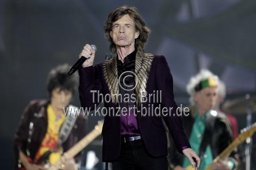 Britische Rockband The Rolling Stones gastiert auf ihrer 