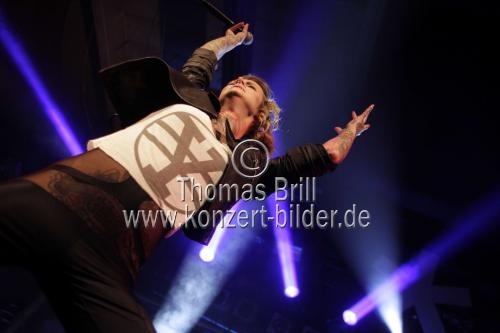 Deutsche Rock-Band Jennifer Rostock gastiert auf ihrer 