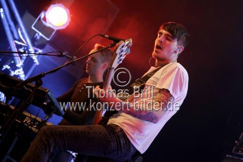 Deutsche Rock-Band Jennifer Rostock gastiert auf ihrer 