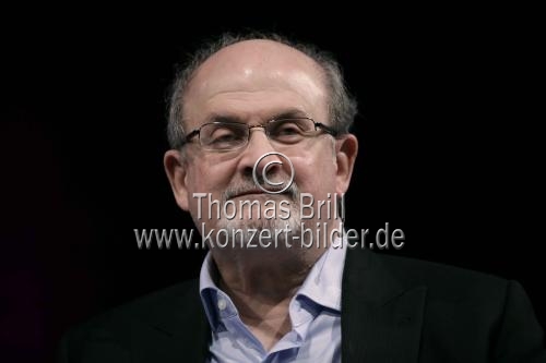 Indisch-britischer Schriftsteller Salman Rushdie stellt seinen neuen Roman 