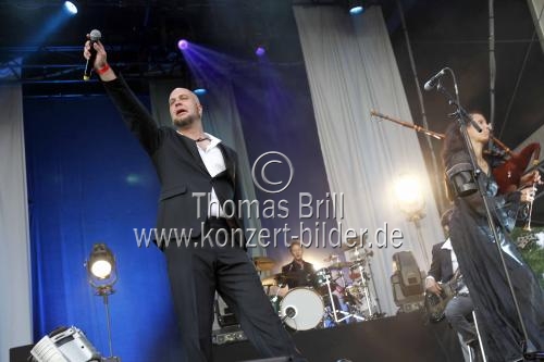 Deutsche Mittelalter-Folk-Rock-Band Schandmaul gastiert auf ihrer 