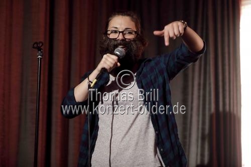 Deutsche Stand-up-Comedian Katharina Schmidt gastiert mit ihrem Programm 