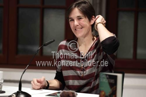 Belgische Schriftstellerin Gaea Schoeters liest aus ihrem neuen Roman 