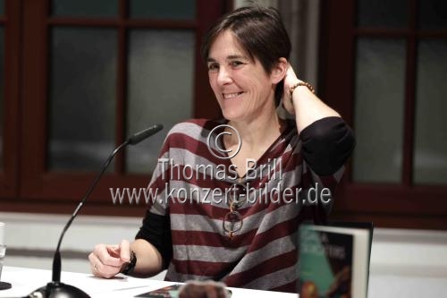 Belgische Schriftstellerin Gaea Schoeters liest aus ihrem neuen Roman 