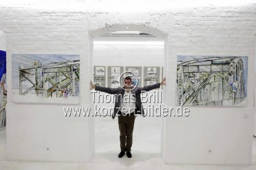 Deutsche Architekt und Künstler Dr. Thomas Schriefers gastiert mit seiner Ausstellung 