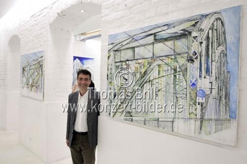 Deutsche Architekt und Künstler Dr. Thomas Schriefers gastiert mit seiner Ausstellung 