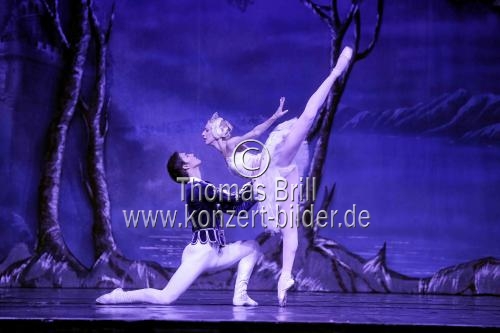 Das Russische Nationalballett aus Moskau gastiert mit Peter Iljitsch Tschaikowskys Schwanensee in der Lanxess Arena Köln (© Thomas Brill)