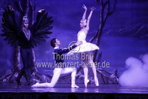 Das Russische Nationalballett aus Moskau gastiert mit Peter Iljitsch Tschaikowskys Schwanensee in der Lanxess Arena Köln (© Thomas Brill)