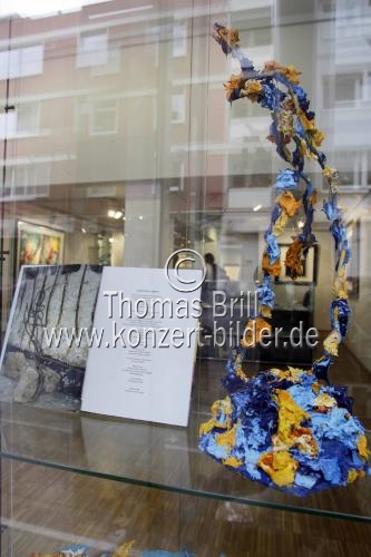 Deutsche Maler Bernd Schwarzer gastiert mit seiner Ausstellung 