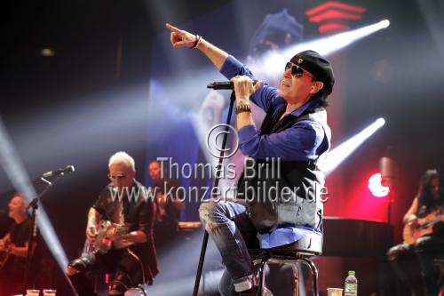Deutsche Hard-Rock-Heavy-Metal-Band Scorpions gastiert auf ihrer 