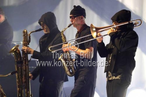 Deutsche Reggae-Band Seeed gastiert auf ihrer 