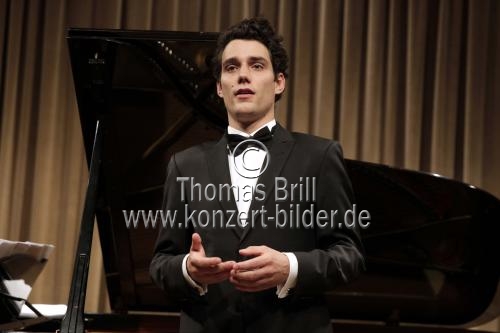 Deutsche Bariton Sebastian Seitz gastiet in Begleitung des deutschen Pianisten Tobias Koltun im Rahmen der Konzertreihe 
