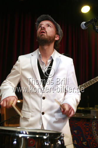 Deutsche Balkan-Pop-Band Shantel & Bucovina Club Orkestar gastierten mit DJ Stefan Hantel auf ihrer 