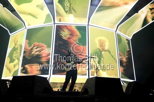 Britische Singer-Songwriter Ed Sheeran gastiert auf seiner 