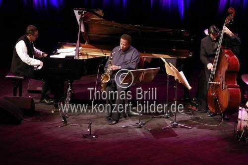 Amerikanisches Jazz-Quartet Wayne Shorter Quartet gastiert auf ihrer 