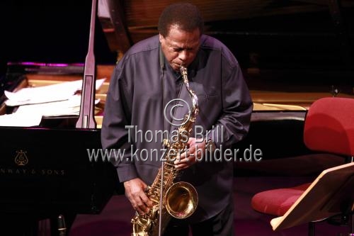 Amerikanisches Jazz-Quartet Wayne Shorter Quartet gastiert auf ihrer 