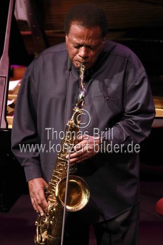 Amerikanisches Jazz-Quartet Wayne Shorter Quartet gastiert auf ihrer 