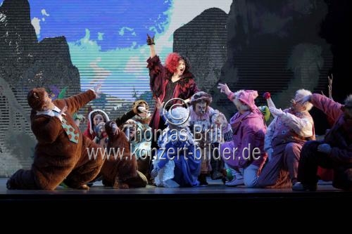 SHREK – Das Musical feiert am 19. Oktober 2014 im Capitol Theater Düsseldorf Premiere (© Thomas Brill)