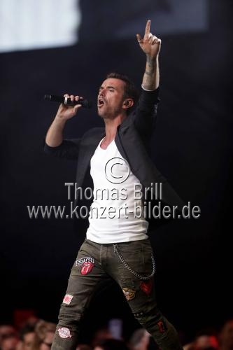 Deutscher Fernsehmoderator und Sänger Florian Silbereisen gastiert mit seiner Show 