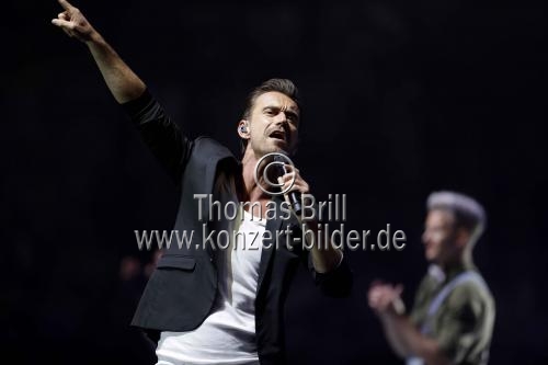Deutscher Fernsehmoderator und Sänger Florian Silbereisen gastiert mit seiner Show 