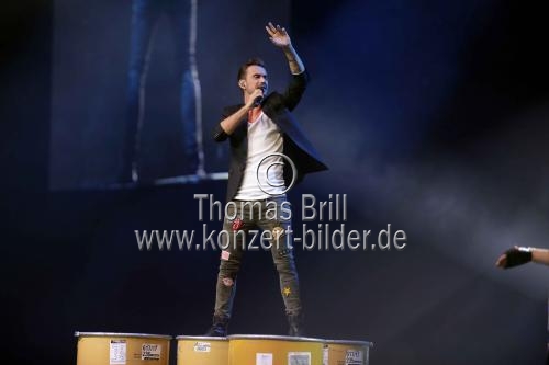 Deutscher Fernsehmoderator und Sänger Florian Silbereisen gastiert mit seiner Show 