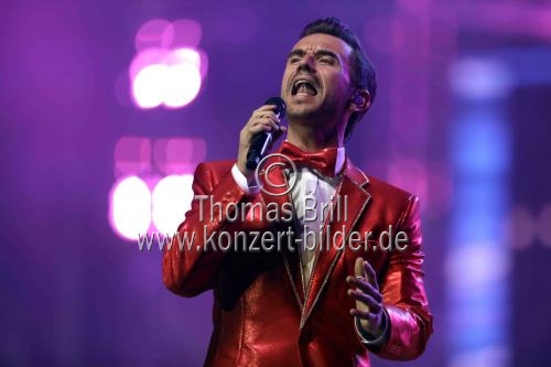 Deutscher Fernsehmoderator und Sänger Florian Silbereisen gastiert mit seiner Show 