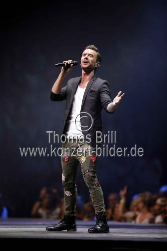Deutscher Fernsehmoderator und Sänger Florian Silbereisen gastiert mit seiner Show 